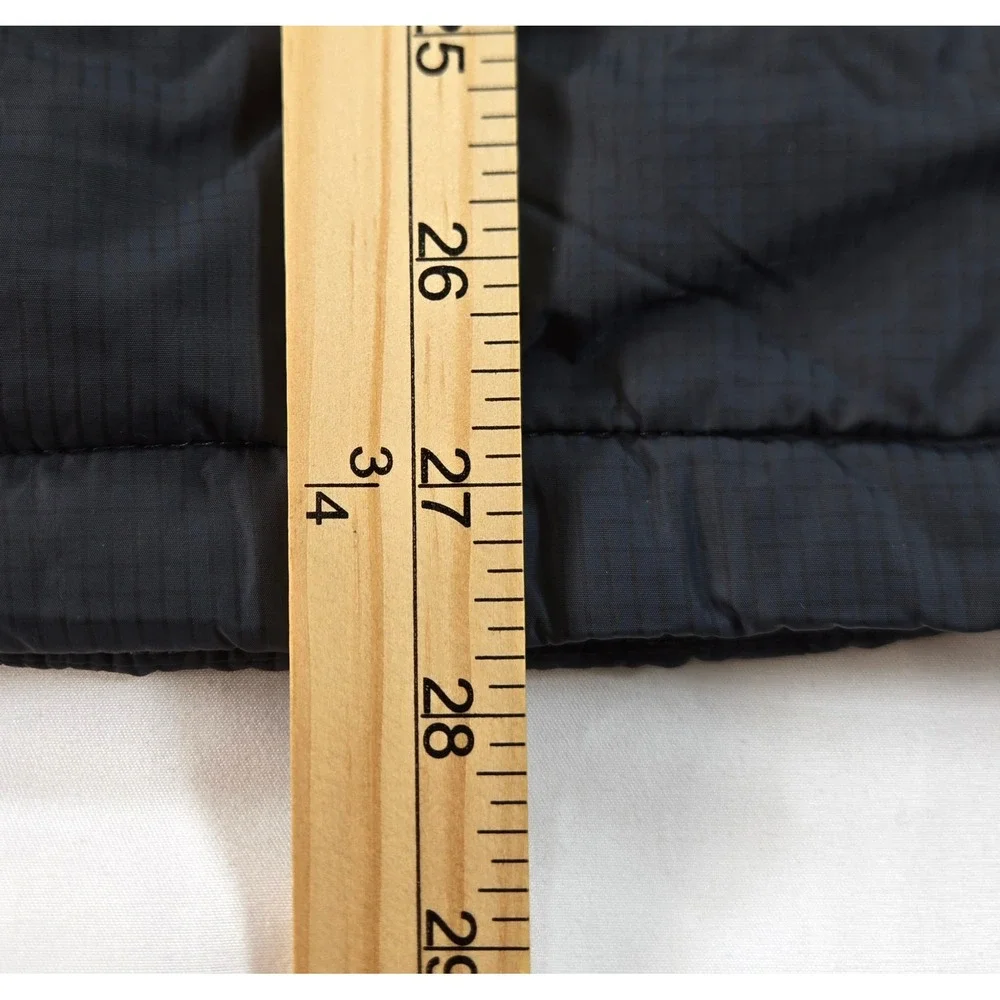 The North Face Mens Large Vintage PrimaLoft Insulated Ripstop Jacket Grey Light